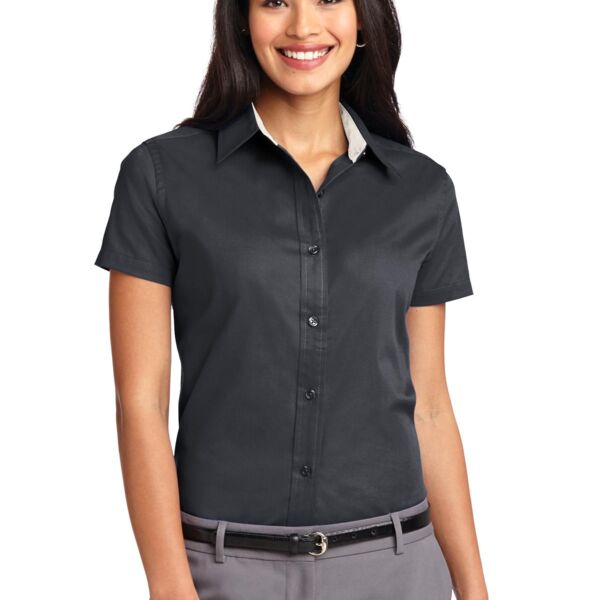 Ladies Short Sleeve Easy Care Shirt Thumbnail